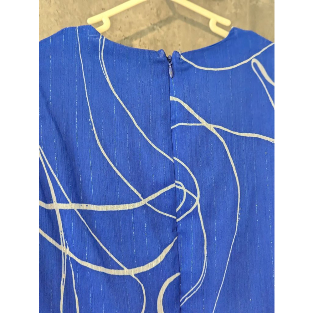 Women's DKNY Dress Size 6 Blue - Picture 9 of 10